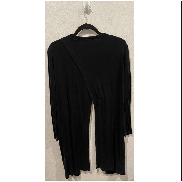 ATHLETA Camino Duster Cardigan  Black Swim Cover Up - Picture 4 of 4